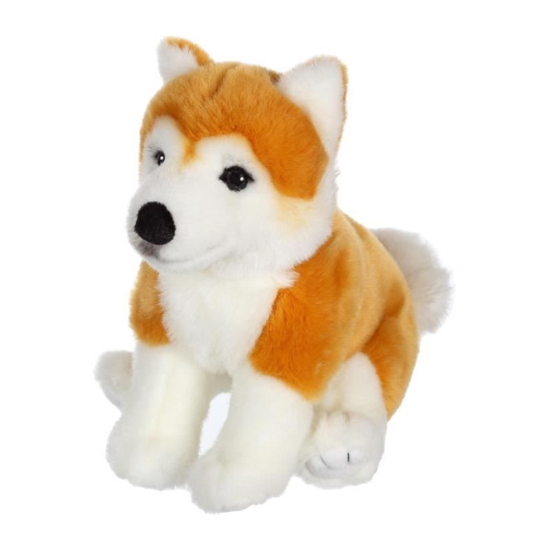 Shiba Dog Plush Toy - GIPSY TOYS - Sitting, 25 cm