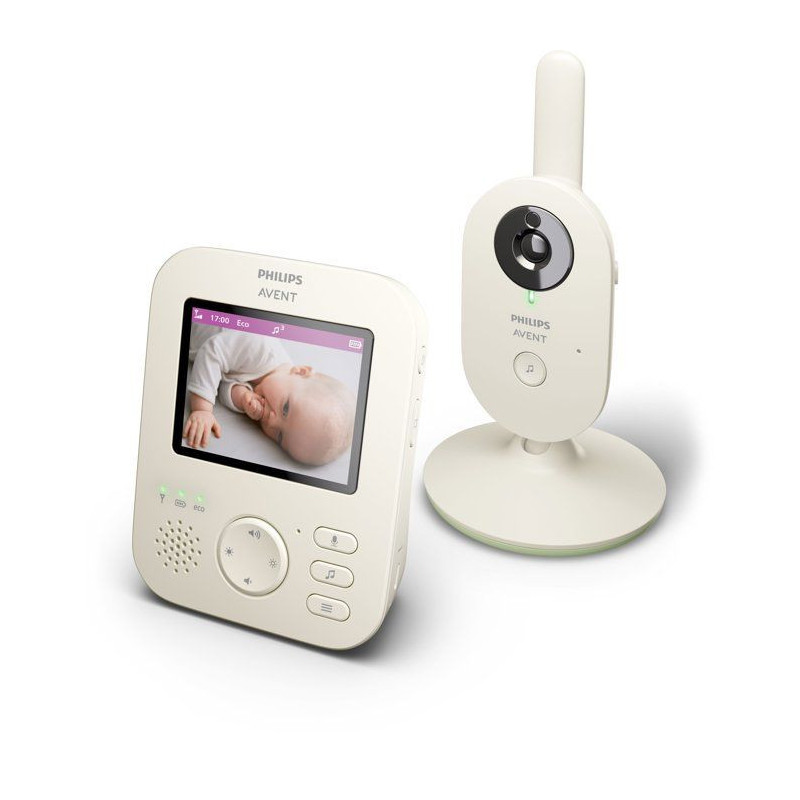 Écoute-bébé vidéo - PHILIPS - SCD882/26 - écran 2,8 pouces - visi