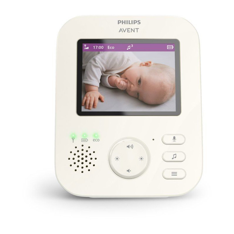 Écoute-bébé vidéo - PHILIPS - SCD882/26 - écran 2,8 pouces - visi
