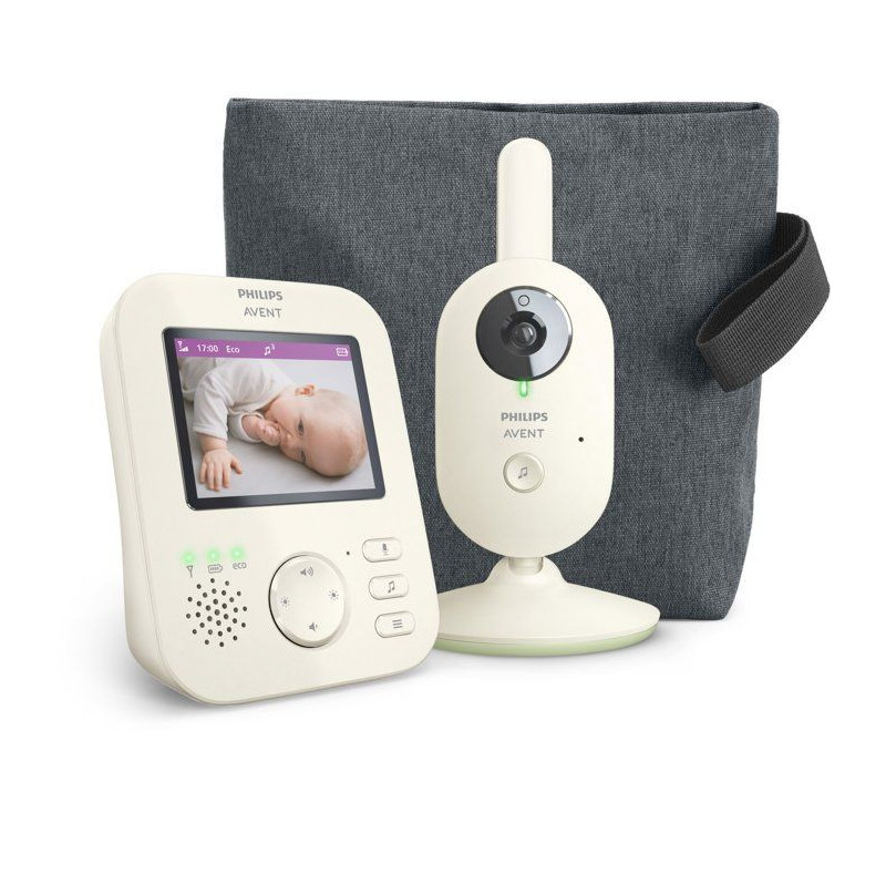 Écoute-bébé vidéo - PHILIPS - SCD882/26 - écran 2,8 pouces - visi