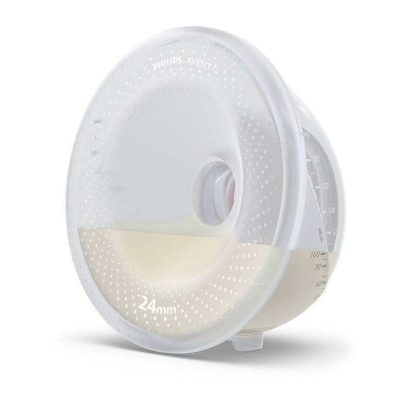 Kit double récipient collecteur mains libres - PHILIPS - téterelles
