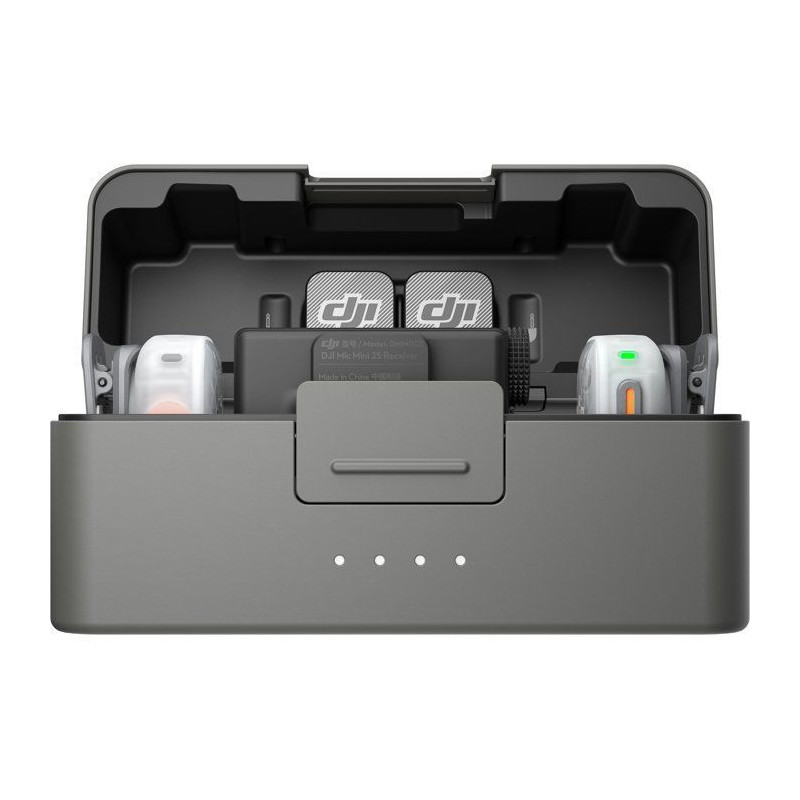 Microphone - DJI - Mic Mini 2S - 2 TX - 1 RX - Charging Case