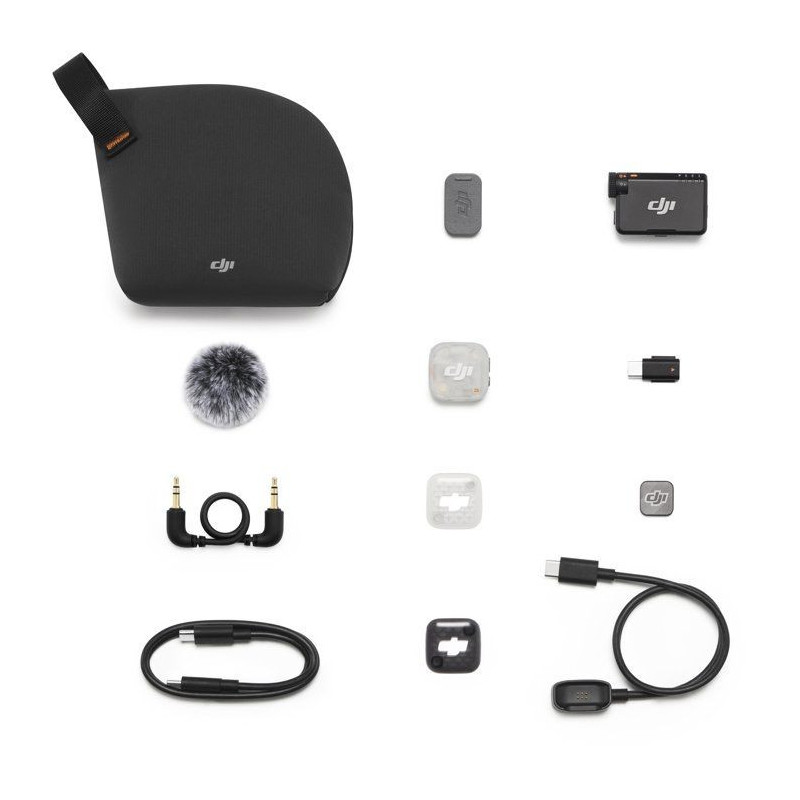 Microphone - DJI - Mic Mini 2S - 1 TX - 1 RX