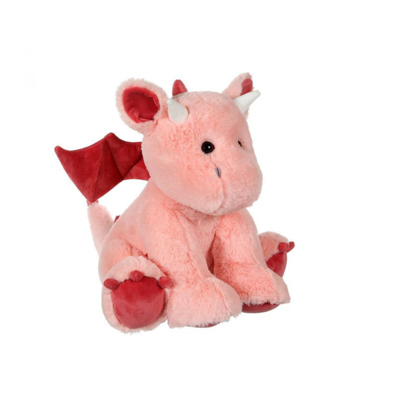 Plush - Gipsy Toys - Floppy Dragon - 30cm - Pink