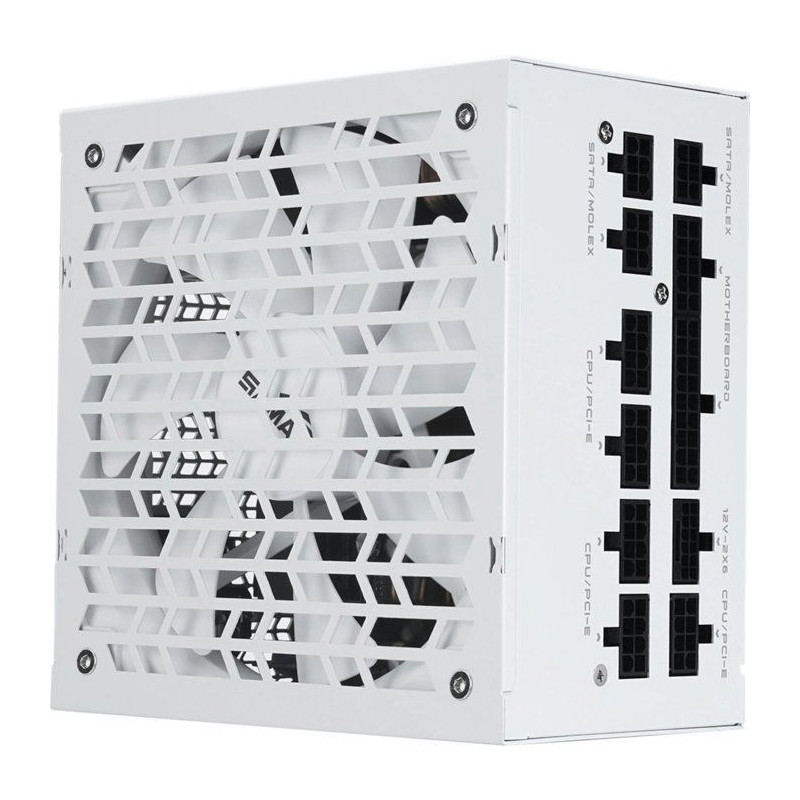 SAMA - G850 - Alimentation PC modulaire - 850 W - Blanc
