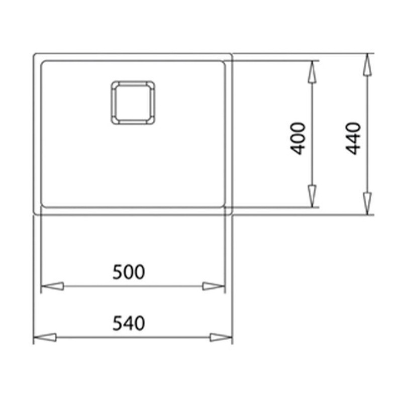 Évier - Inox Fortinox - Inox mat - 3 poses - TEKA - PureLine