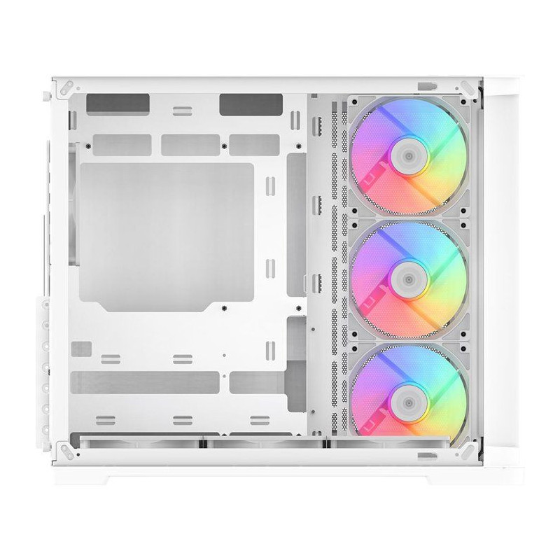 Boîtier PC - SAMA - V60 - Blanc - Cube - Format ATX