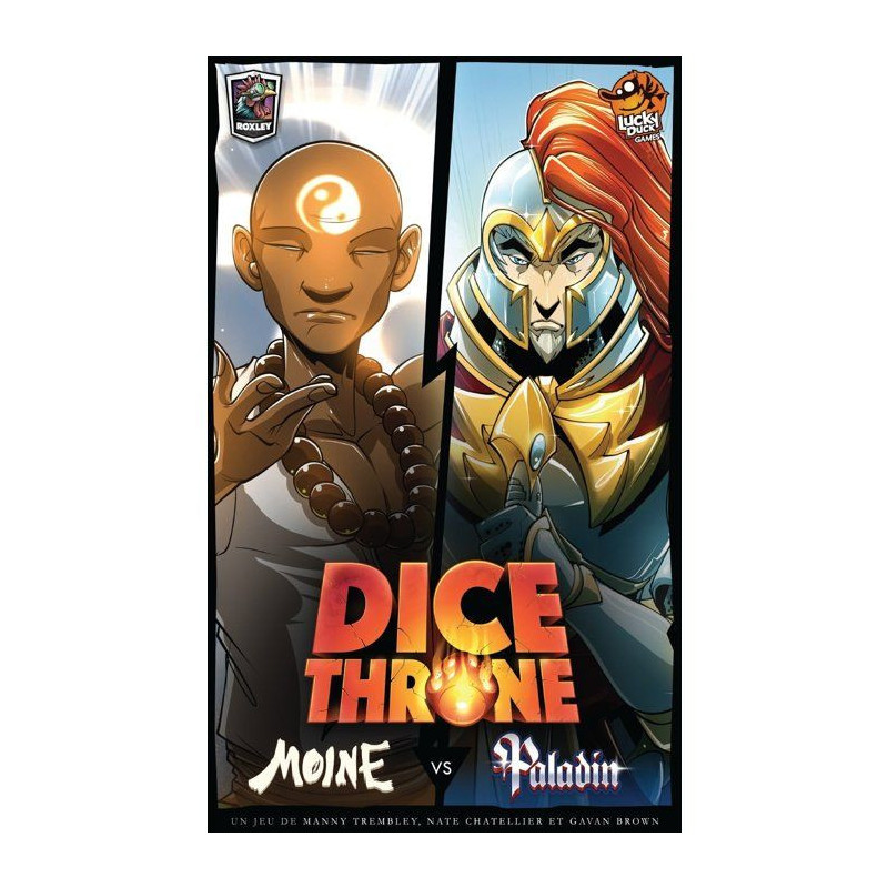 Dice Throne Saison 1 - Moine vs Paladin