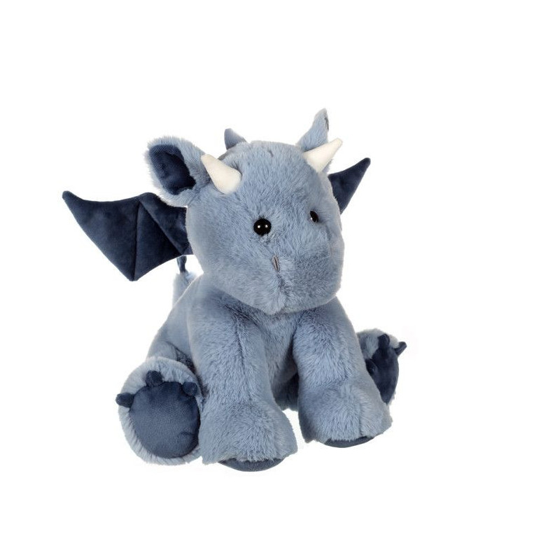 Plush - Gipsy Toys - Floppy Dragon - 30cm - Blue