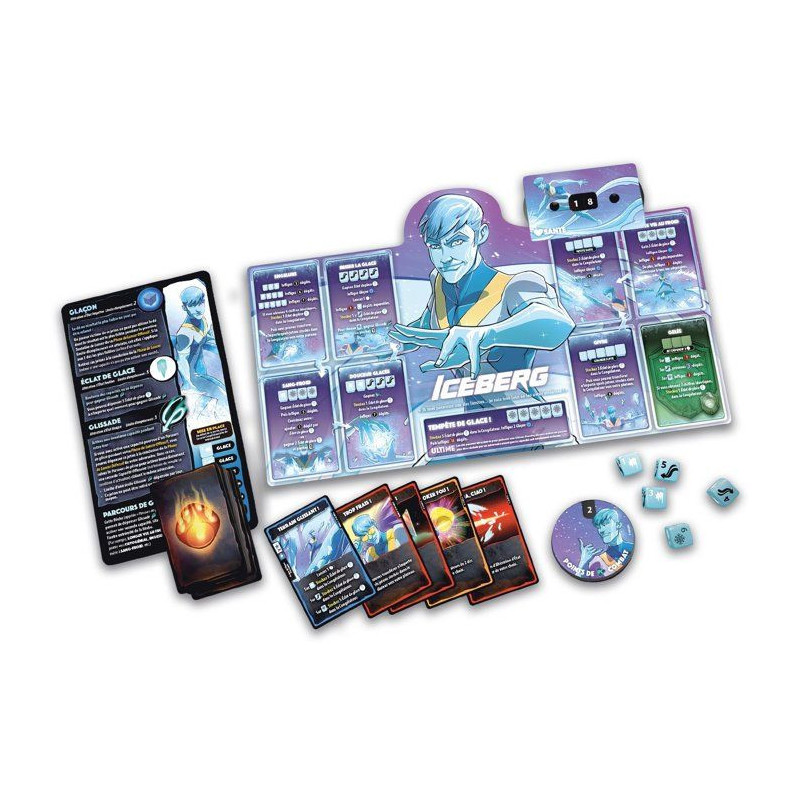 Dice Throne Marvel - Jeu de société - LUCKY DUCK GAMES - Iceman/Psyl