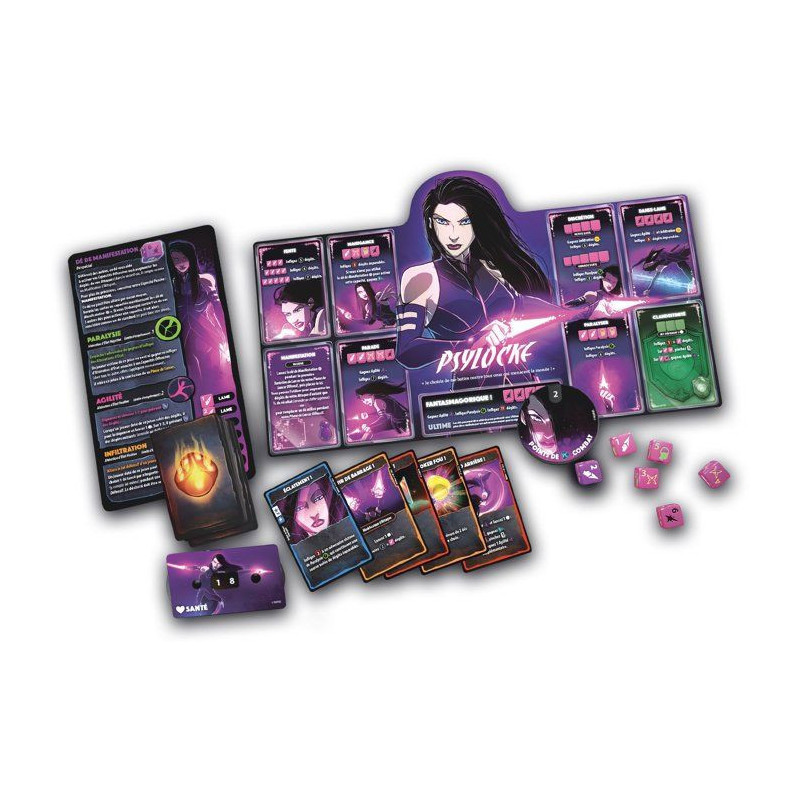 Dice Throne Marvel - Jeu de société - LUCKY DUCK GAMES - Iceman/Psyl