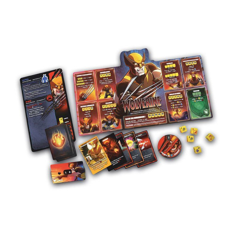 Dice Throne Marvel - Jeu de société - LUCKY DUCK GAMES - Iceman/Psyl