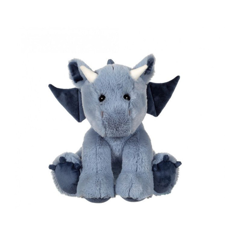 Plush - Gipsy Toys - Floppy Dragon - 30cm - Blue