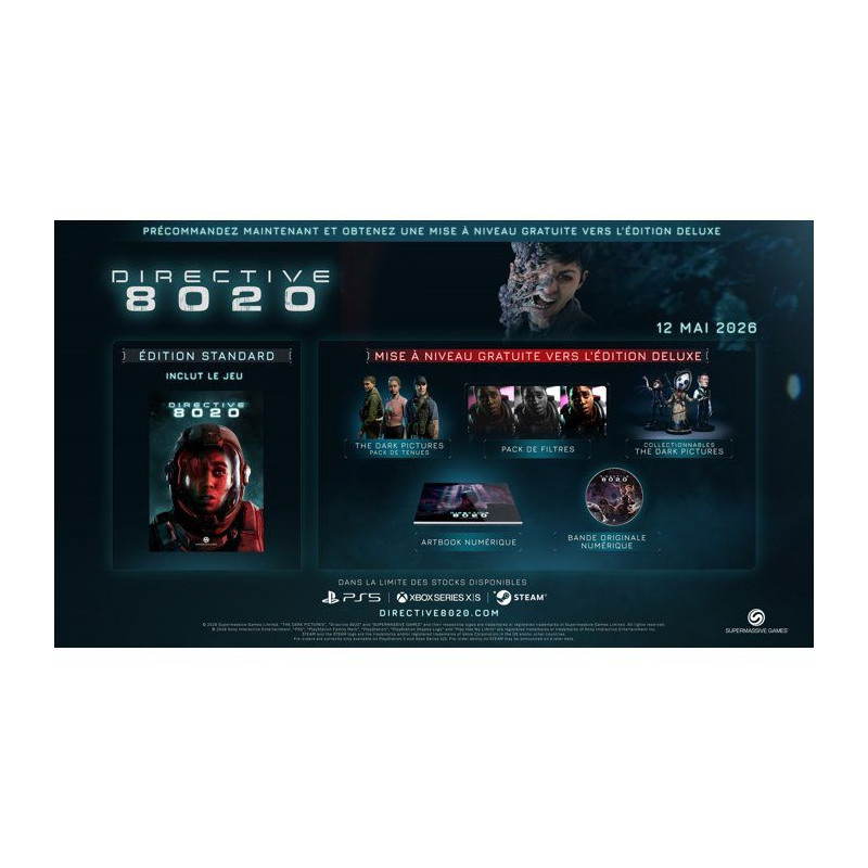 DIRECTIVE 8020 - Jeu PS5
