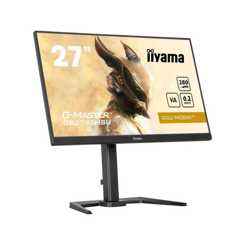 Ecran PC Gamer - IIYAMA - 27 - FHD - 280Hz - Dalle VA - 0,2ms - Ajusta
