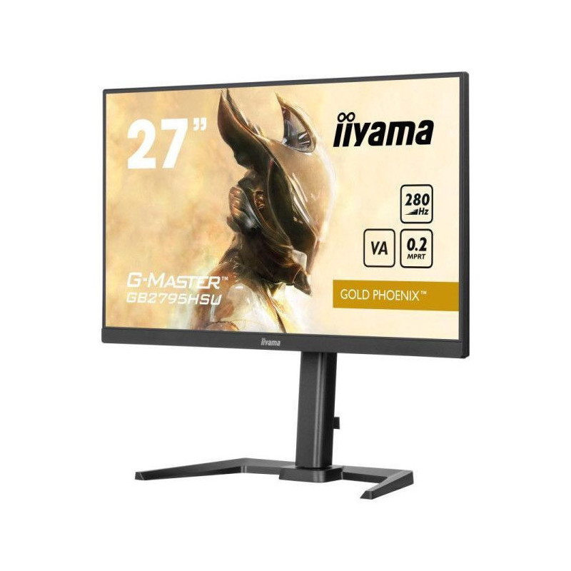 Ecran PC Gamer - IIYAMA - 27 - FHD - 280Hz - Dalle VA - 0,2ms - Ajusta