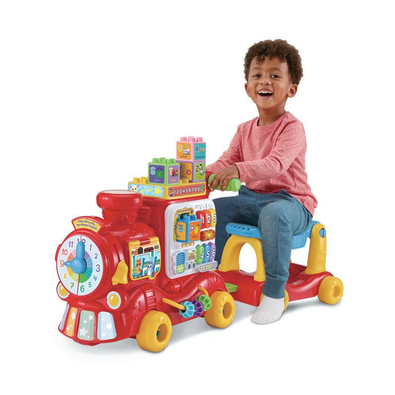 VTECH BABY - TCHOU TCHOU LOCO, MON PORTEUR ÉVOLUTIF - Multicolore