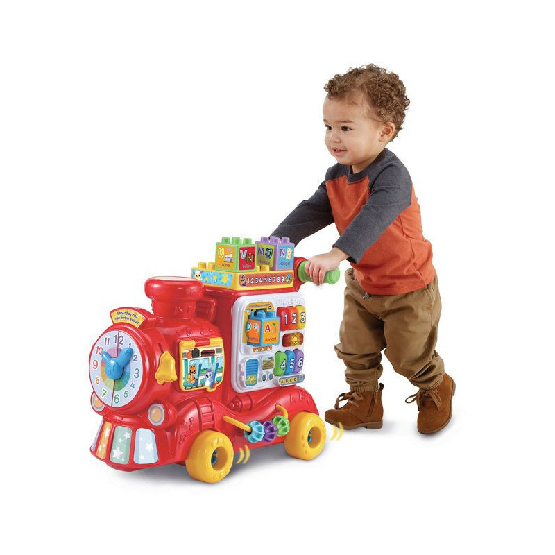 VTECH BABY - TCHOU TCHOU LOCO, MON PORTEUR ÉVOLUTIF - Multicolore