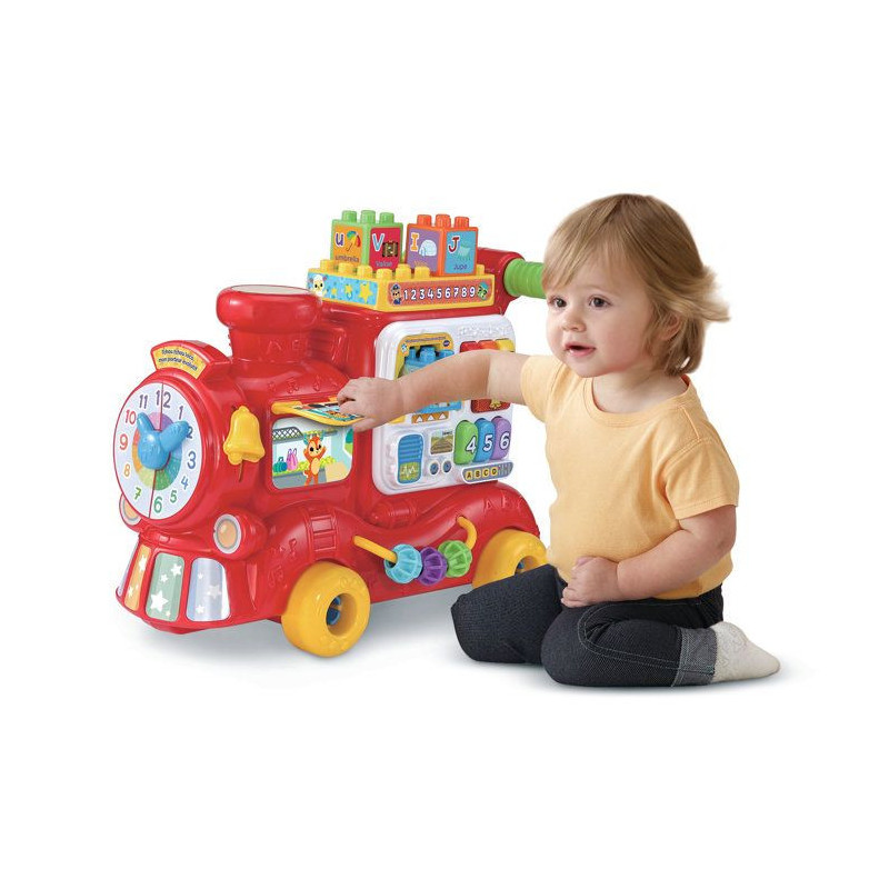 VTECH BABY - TCHOU TCHOU LOCO, MON PORTEUR ÉVOLUTIF - Multicolore