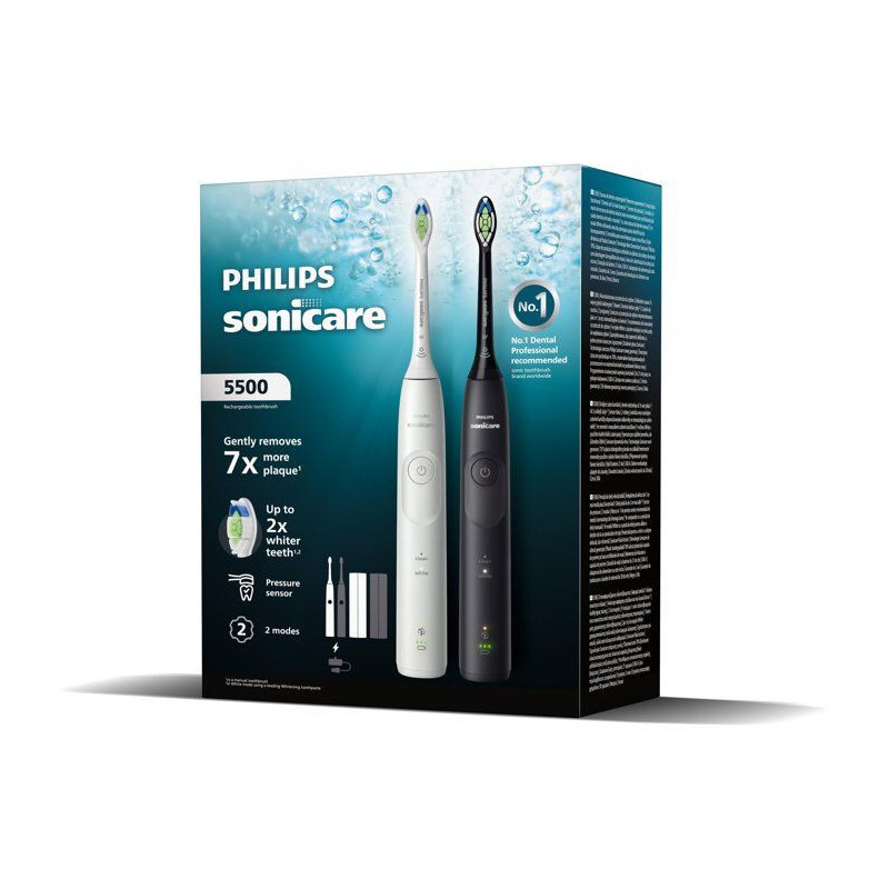Brosse à dents électrique sonique double manche - PHILIPS - HX7119/0
