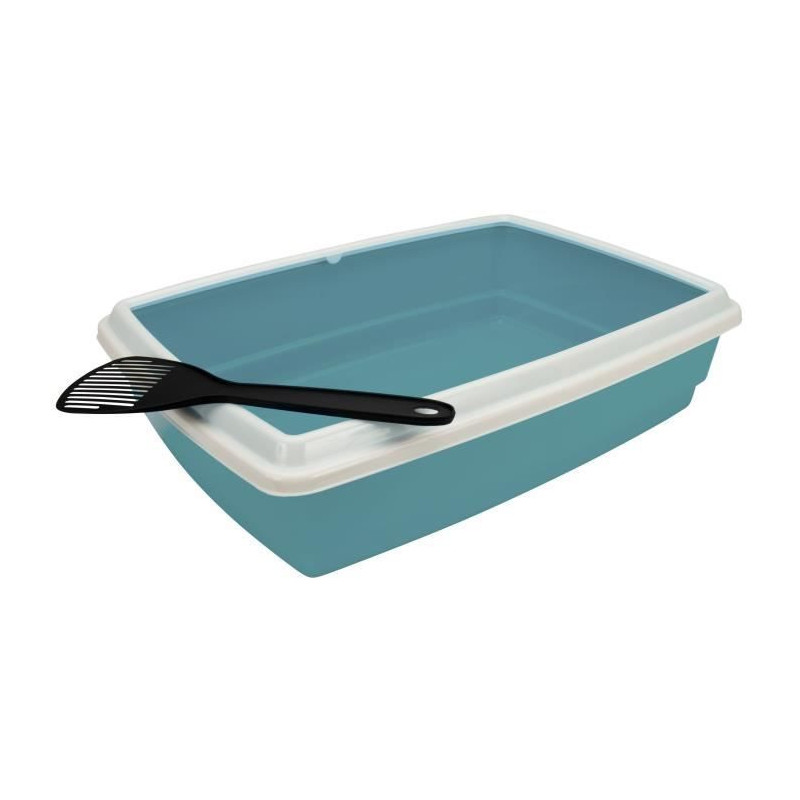 AIME Litter box with rim + Shovel - For cats