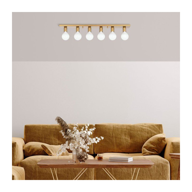 Suspension lustre D BY M.RED Gold - Métal doré - Elégance - Design