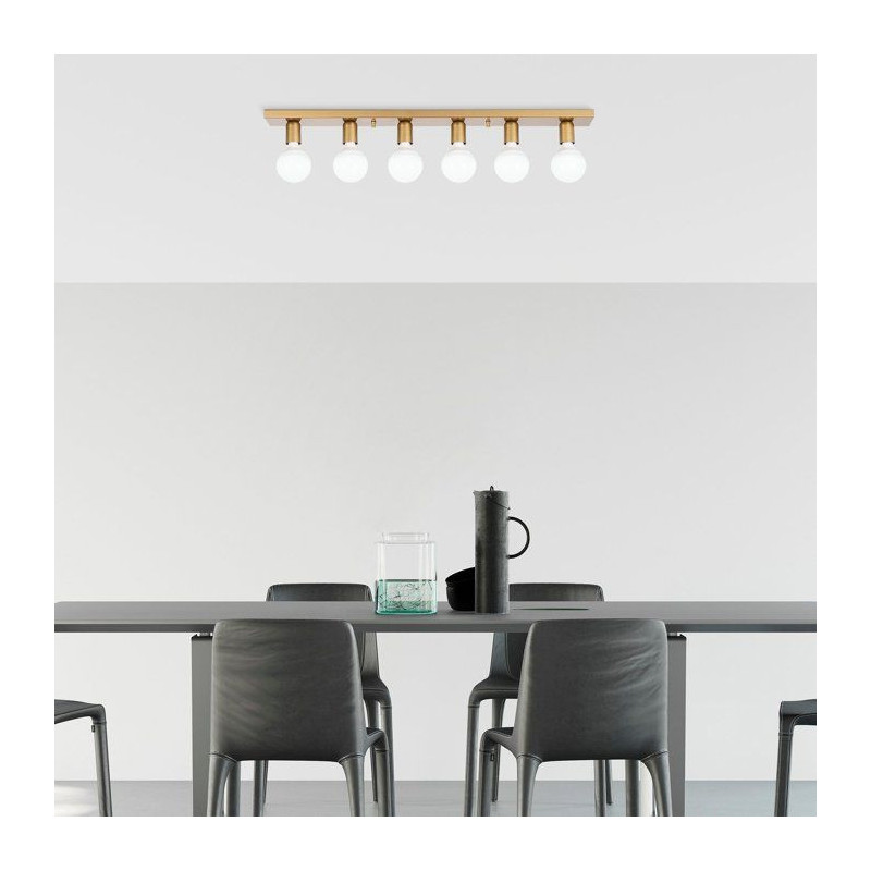 Suspension lustre D BY M.RED Gold - Métal doré - Elégance - Design