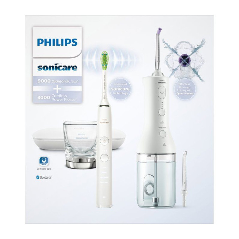 Brosse à dents électrique et jet dentaire - PHILIPS - HX3886/41 - Di