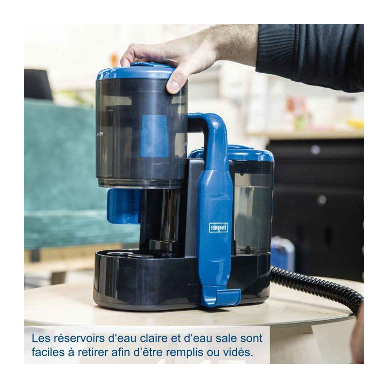 Nettoyeur détacheur / Shampouineuse SCHEPPACH - SWC600 - 600W - 15Kpa