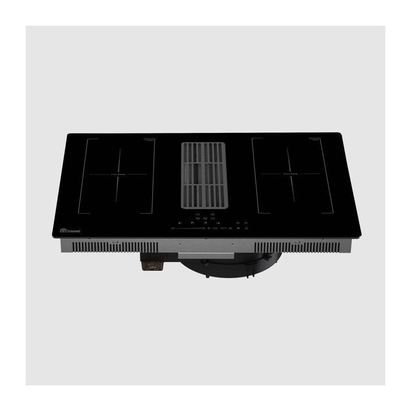 Plaque induction avec hotte intégrée - TRIOMPH - TRCPIDA8000B - 4 fo