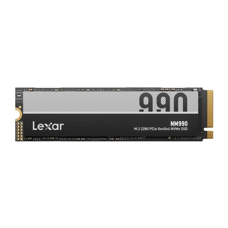 LEXAR - NM990 - Disque dur SSD - 1 To - M.2 2280 PCIe Gen 5x4