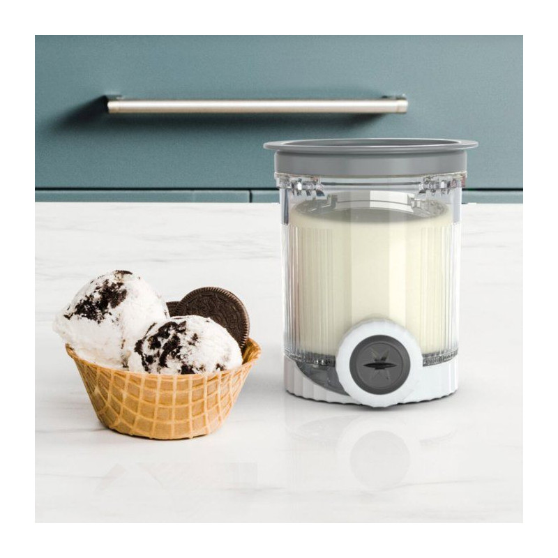 Lot de 2 Pots avec Couvercles et Embouts de Rechange NINJA – Compati