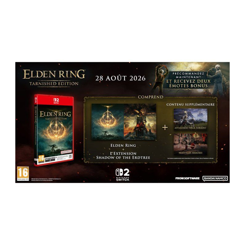 Elden Ring: Tarnished Edition • Jeu Nintendo Switch 2