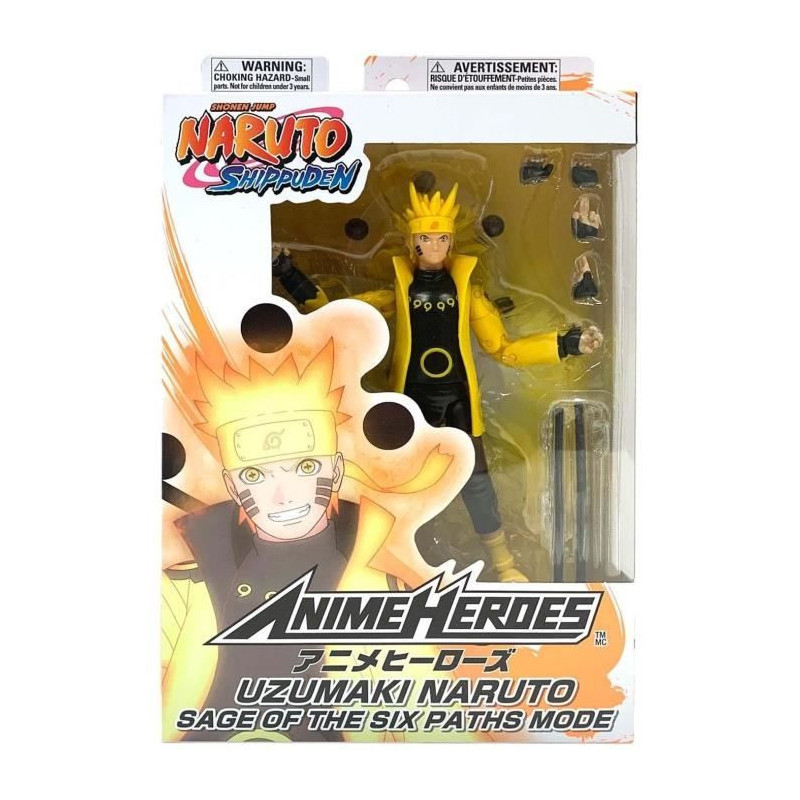 BANDAI - Anime Heroes Figure Naruto - Six Paths Sage Mode