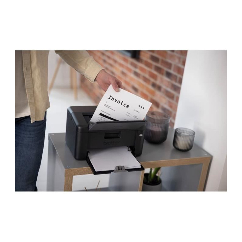 Imprimante monofonction - BROTHER - HL-L1242W - Monochrome - Wi-Fi & W