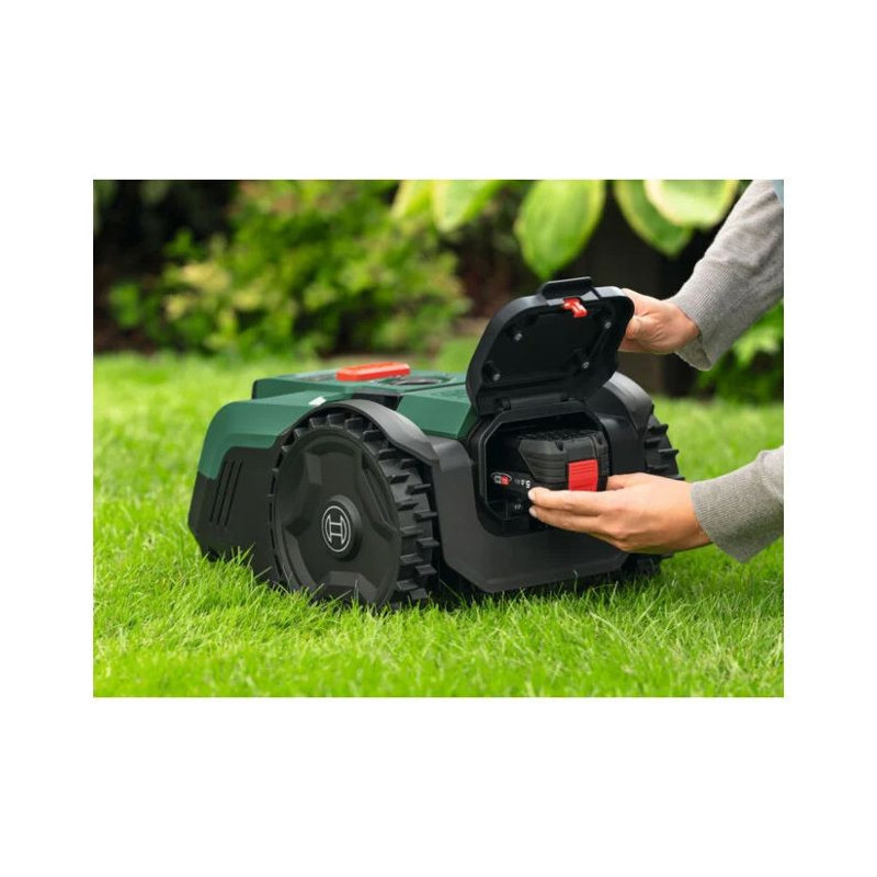 Robot tondeuse 18V VISIMOW18V-200 - BOSCH - avec chargeur AL 18V-44 -
