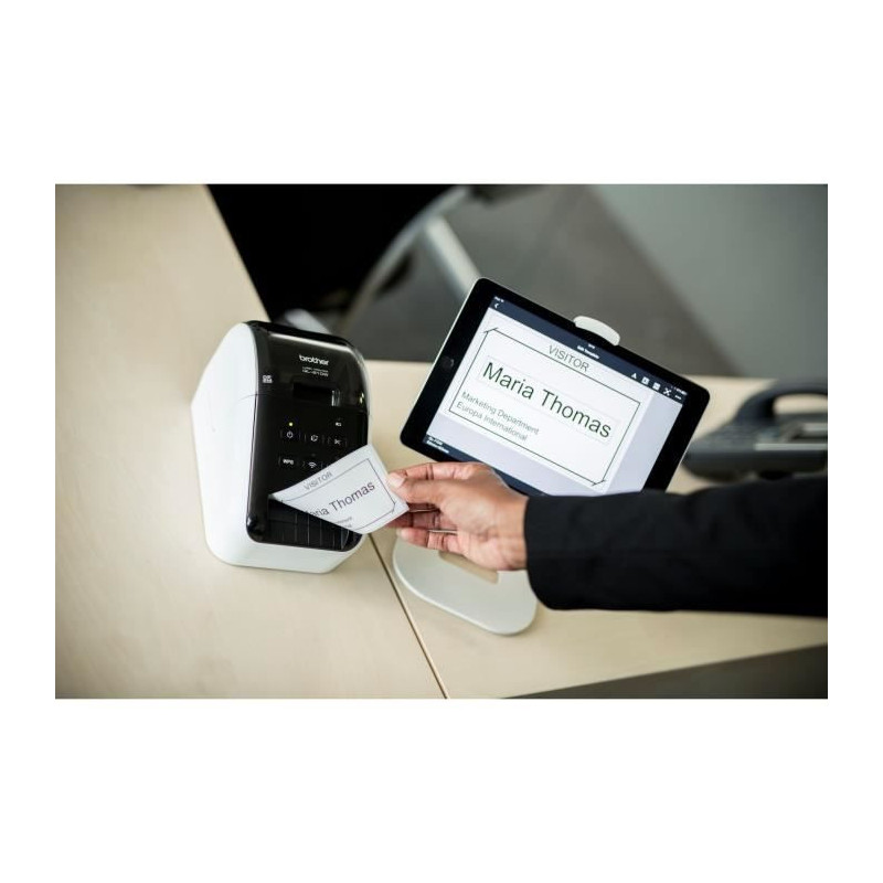 Imprimante d'étiquettes - BROTHER - QL-810WC - Professionnelle avec W