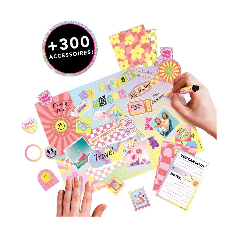 Scrapbooking vision board