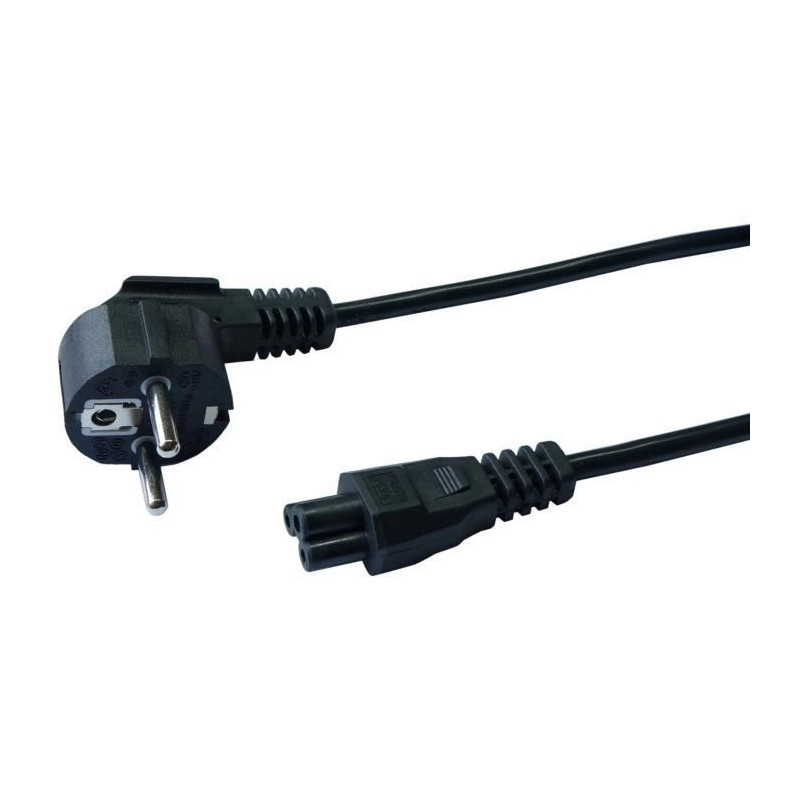 2 pole + earth power cable, 1.80m