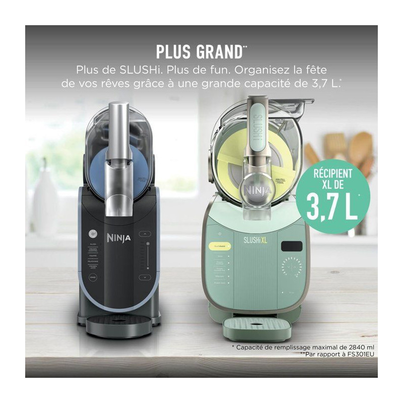 Machine a boissons glacées et granitées NINJA - Slushi XL FS601EUGN