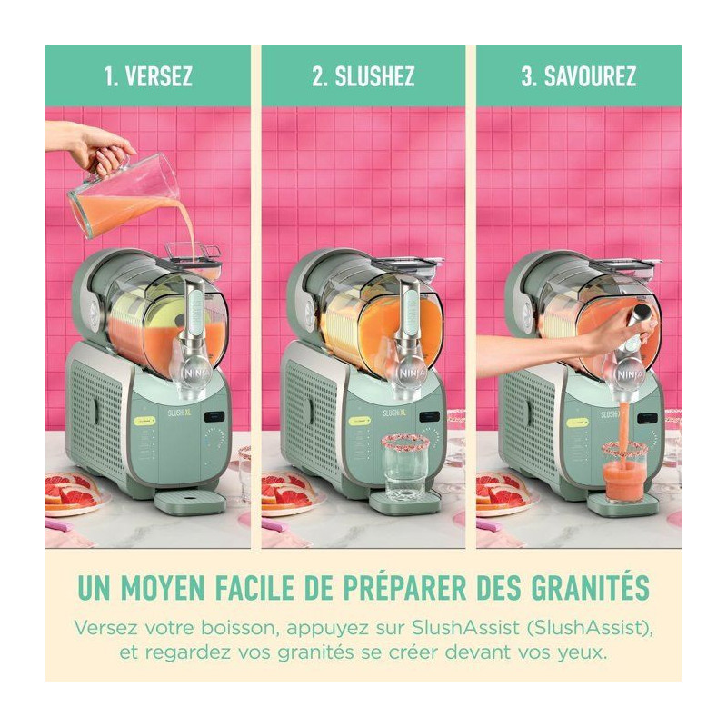 Machine a boissons glacées et granitées NINJA - Slushi XL FS601EUGN