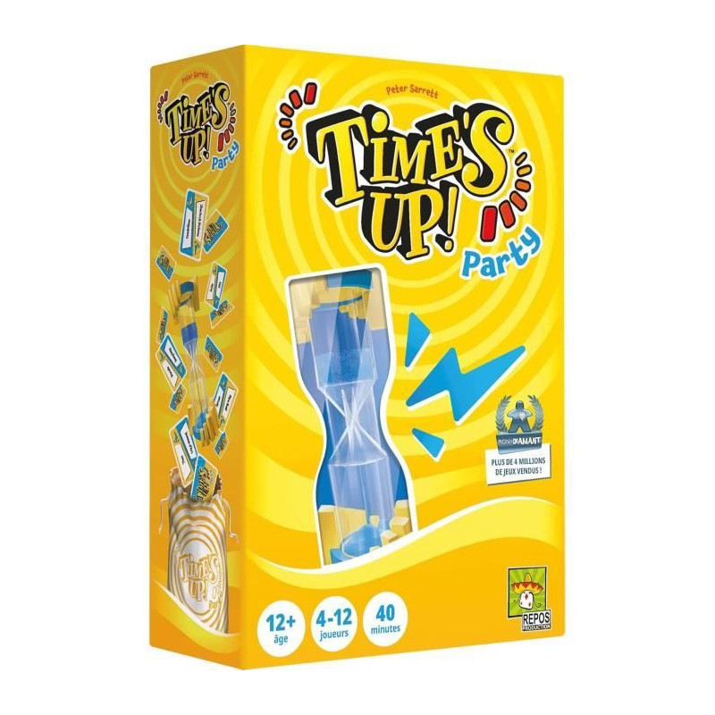 ZYGOMATIC – Time's Up Party – jeu d'ambiance et devinettes – des