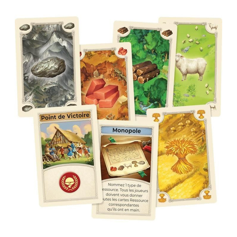 KOSMOS Jeu de plateau CATAN (Refresh) - Best-seller Stratégie et Nég