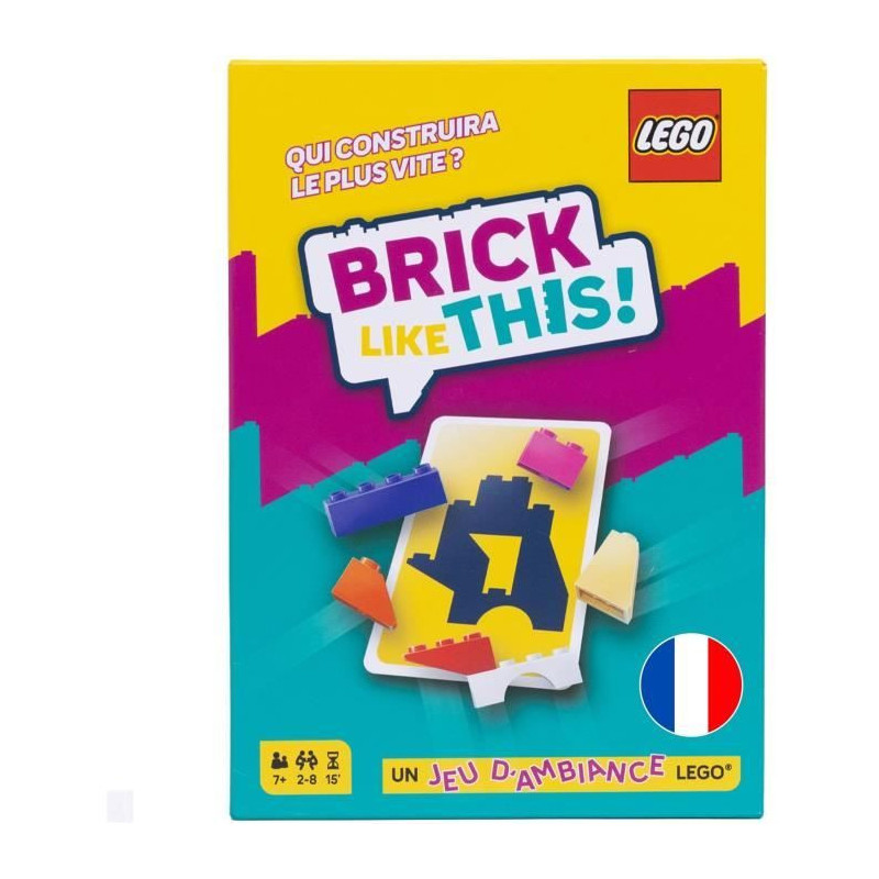 DOTTED GAMES Jeu de société Brick Like This - Coopération - LEGO -
