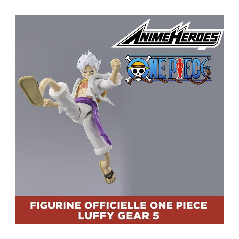 Figurine One Piece - BANDAI - Anime Heroes - 37054 - Luffy Gear 5 - 17