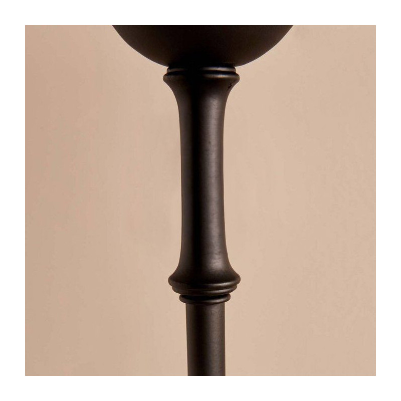 Lampadaire D BY M.RED Black - Métal - Design moderne - Eclairage int