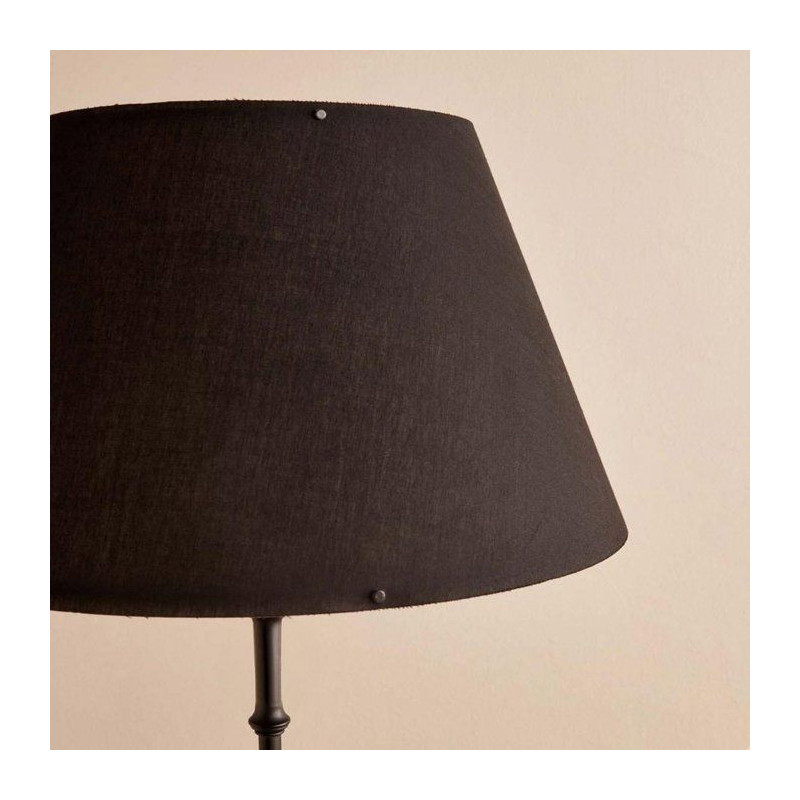 Lampadaire D BY M.RED Black - Métal - Design moderne - Eclairage int