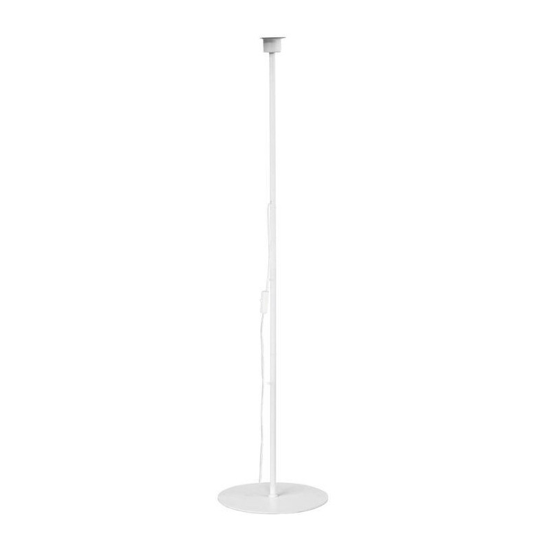 Lampadaire D BY M.RED White - Métal - Design épuré - Ambiance chale