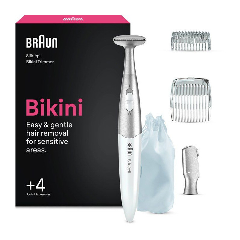 Tondeuse maillot - BRAUN - FG1100 - Compacte - Lames sécurisées - Zo