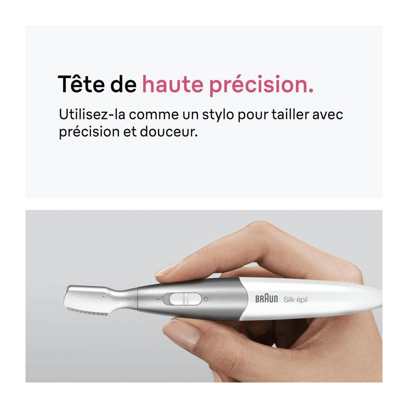Tondeuse maillot - BRAUN - FG1100 - Compacte - Lames sécurisées - Zo